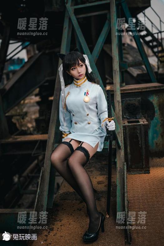 兔玩映画 兔玩映画作品,看这白白白半筒袜,果然白色总是让人想多,真有点意思。