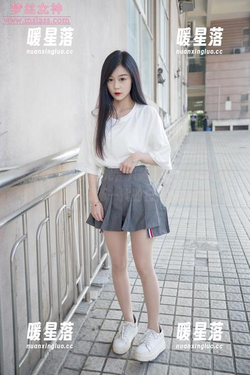 梦丝女神 - 无圣光，只剩莹仙女的纯白写真，难道这是新一代的白人视力测试？